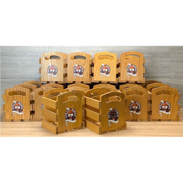 Wooden Beer Carriers - Lot of 18pcs | PC1