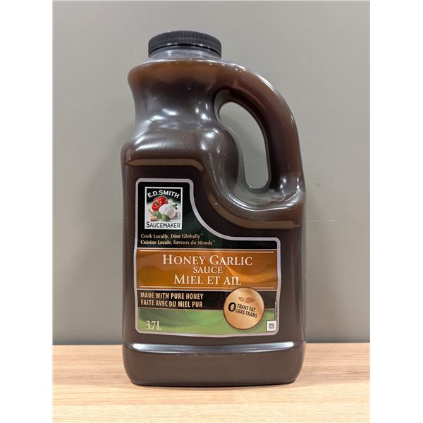 E.D Smith Honey Garlic Sauce, 3.7L - Lot of 2 | L3-2
