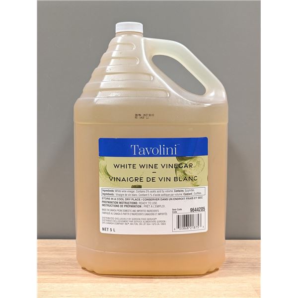 Tavolini White Wine Vinegar, 5L | L3-2
