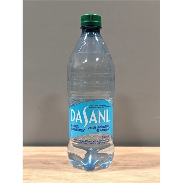Dasani Remineralized Water, 591mL - Lot of 22
