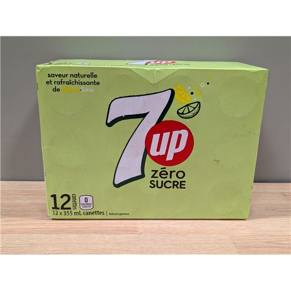 7up Zero, 355mL - Lot of 12 ( 1 Case )