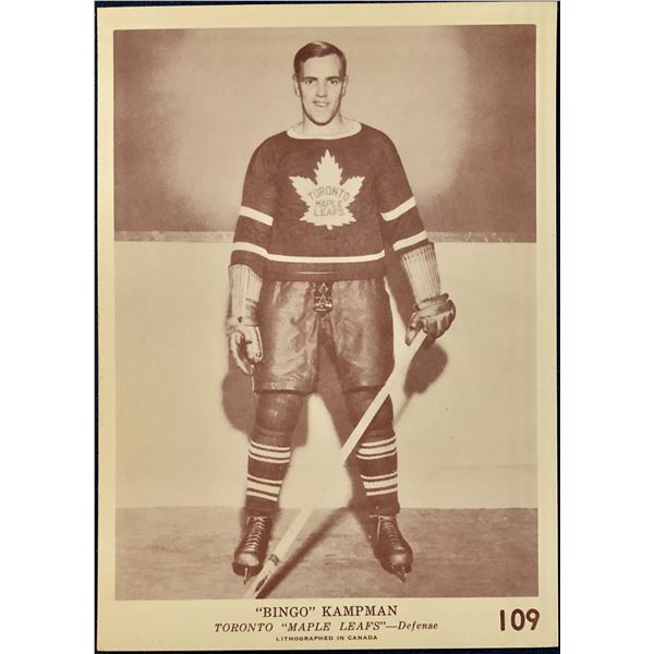 1940-41 O-PEE-CHEE V301-2 BINGO KAMPMAN