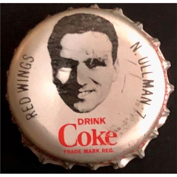 1965-66 COCA COLA NHL CAPS - NORM ULLMAN (HOF)