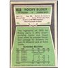Image 2 : 1975 TOPPS ROCKY BLEIER (HOF) ROOKIE CARD