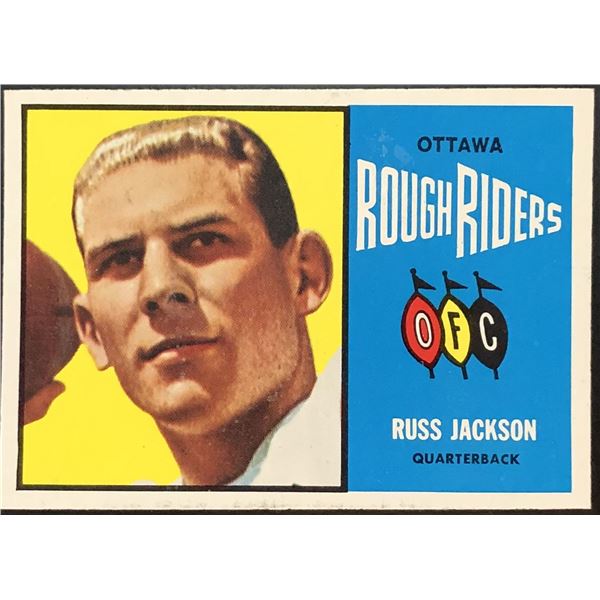 1964 O-PEE-CHEE CFL RUSS JACKSON (HOF)