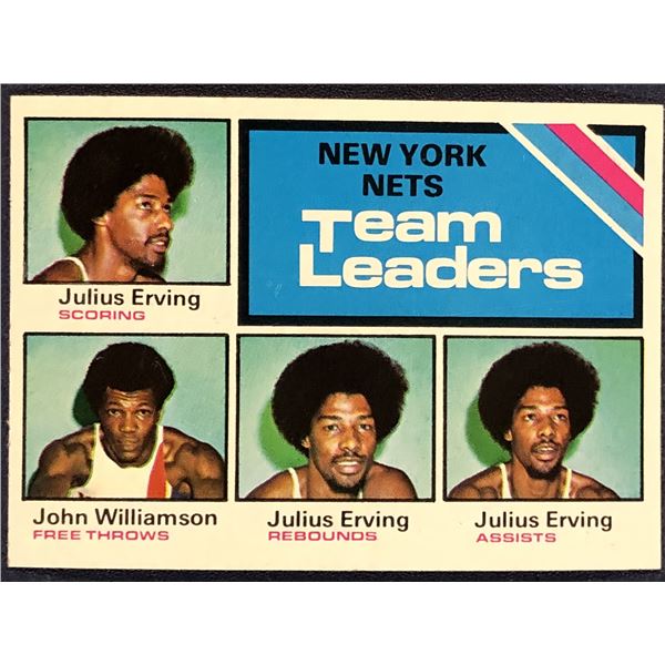 1975-76 TOPPS JULIUS ERVING (HOF)