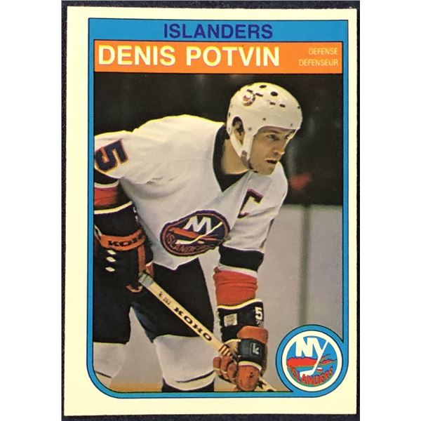1982-83 O-PEE-CHEE DENIS POTVIN (HOF)