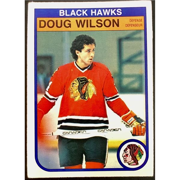 1982-83 O-PEE-CHEE DOUG WILSON (HOF)
