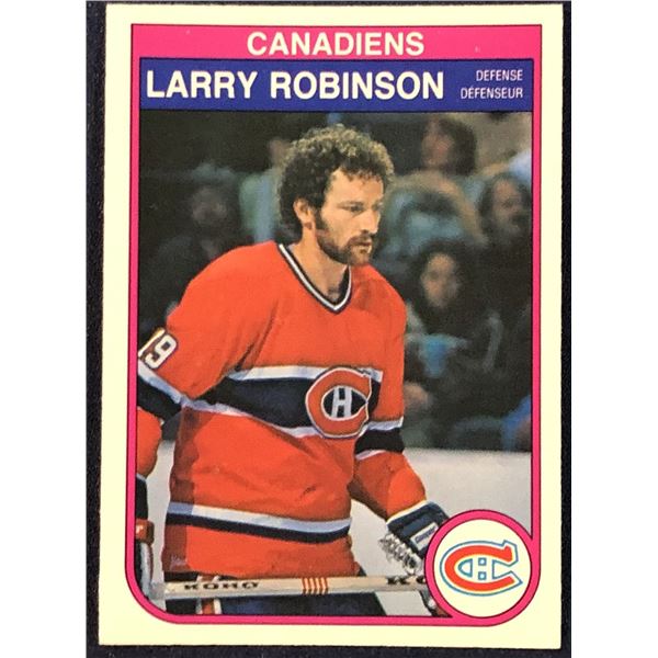 1982-83 O-PEE-CHEE LARRY ROBINSON (HOF)