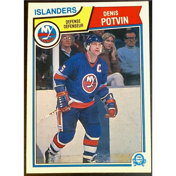 1983-84 O-PEE-CHEE DENIS POTVIN (HOF)