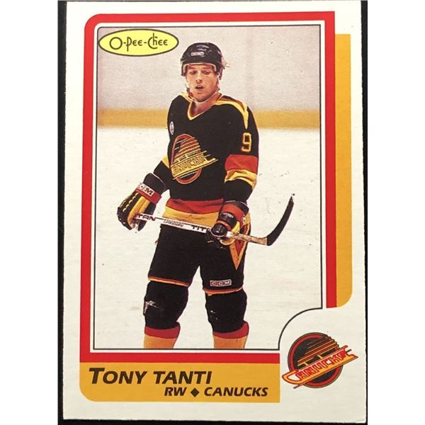 1986-87 O-PEE-CHEE TONY TANTI