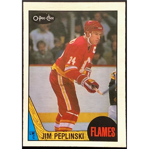 1987-88 O-PEE-CHEE JIM PEPLINSKI