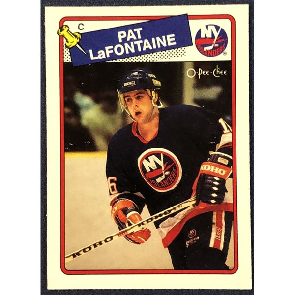 1988-89 O-PEE-CHEE PAT LAFONTAINE (HOF)
