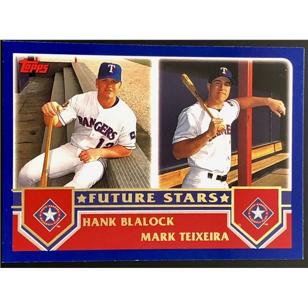2003 TOPPS MARK TEIXEIRA ROOKIE CARD