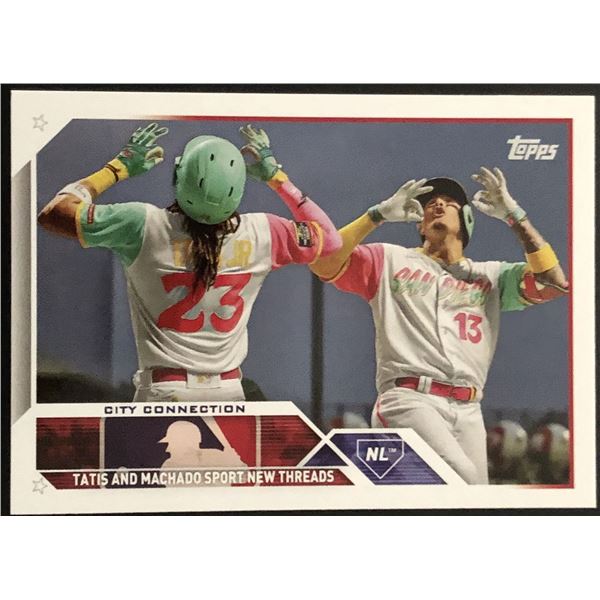 2023 TOPPS FERNANDO TATIS / MANNY MACHADO