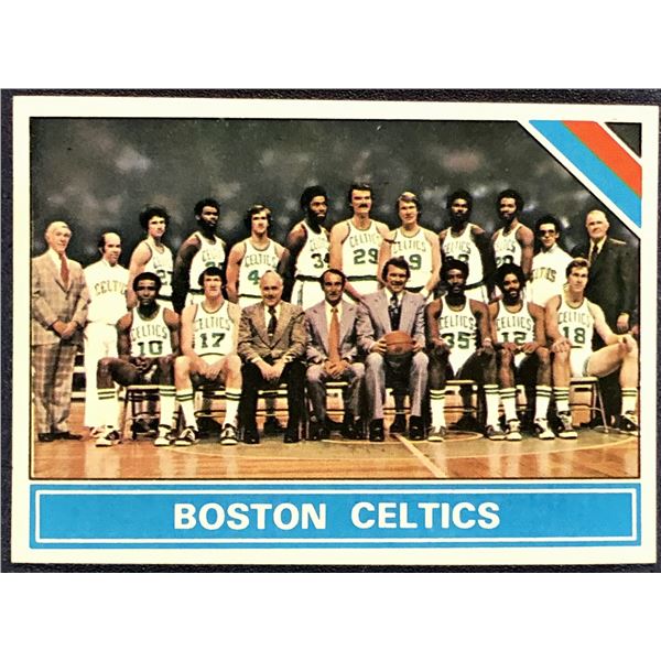 1975-76 TOPPS BOSTON CELTICS