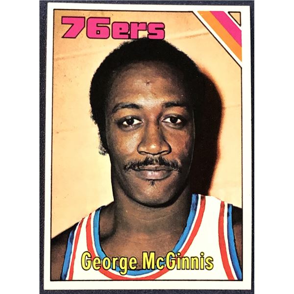 1975-76 TOPPS GEORGE McGINNIS (HOF)