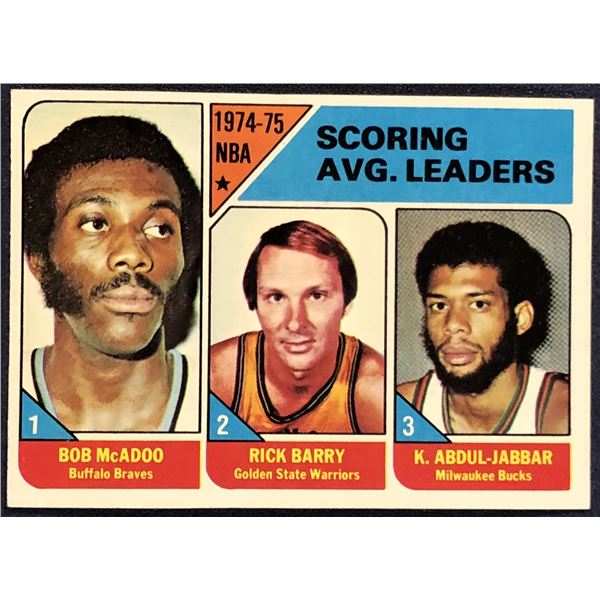 1975-76 TOPPS KAREEM ABDUL-JABBAR (HOF)