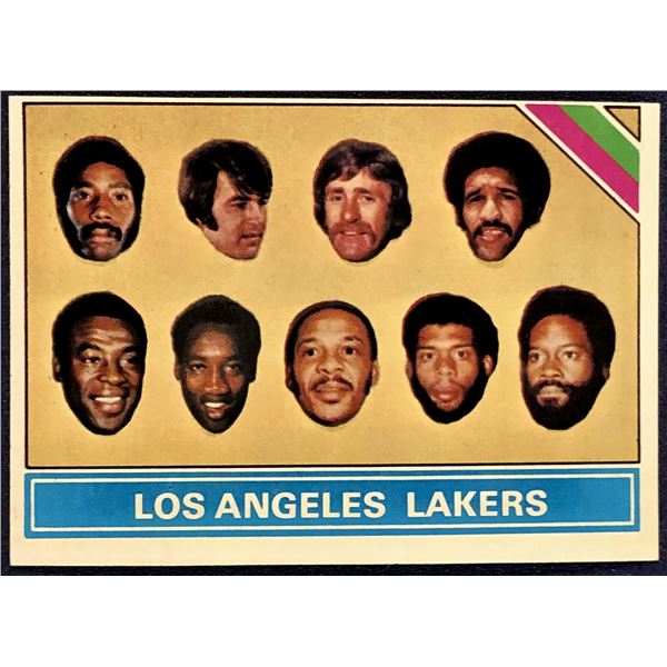 1975-76 TOPPS LOS ANGELES LAKERS