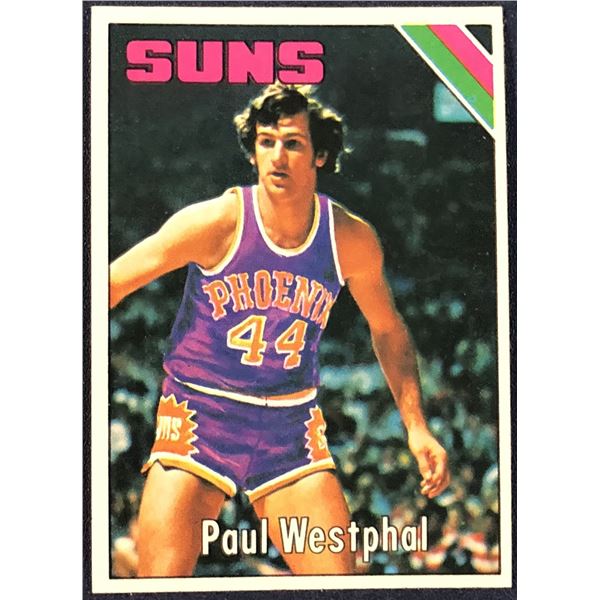 1975-76 TOPPS PAUL WESTPHAL (HOF)