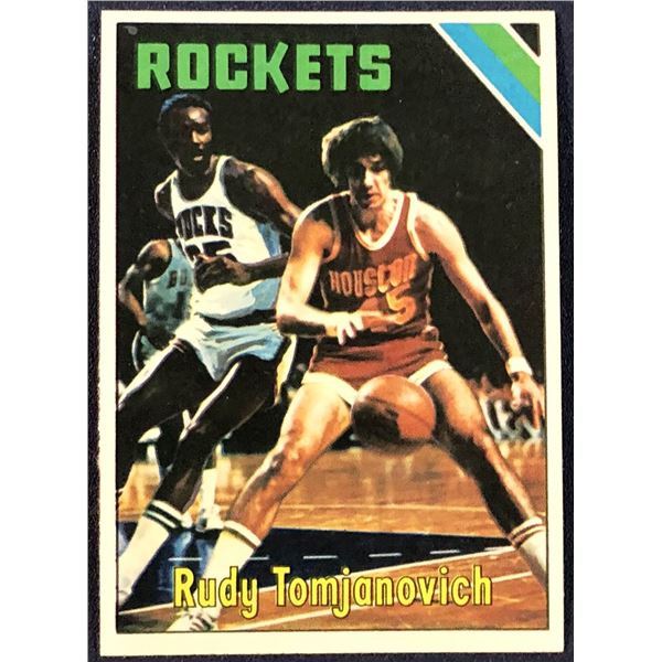 1975-76 TOPPS RUDY TOMJANOVICH (HOF)