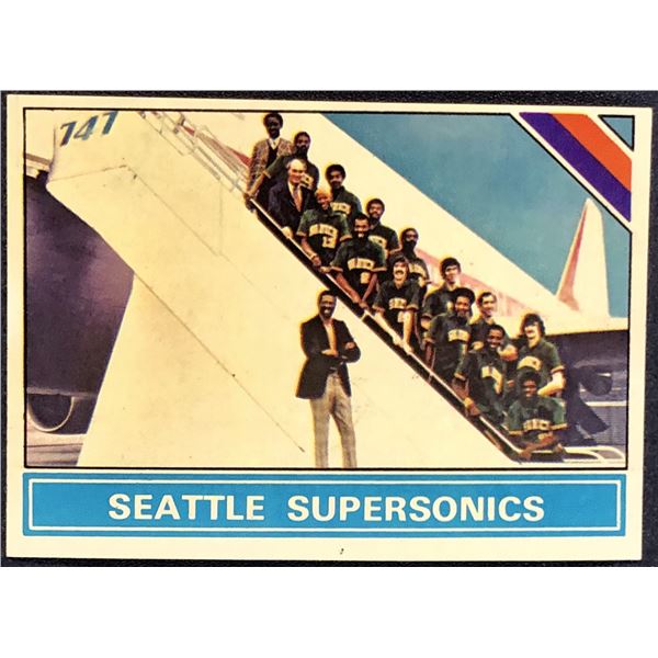 1975-76 TOPPS SEATTLE SUPERSONICS