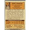 Image 2 : 1978-79 TOPPS EDDIE JOHNSON ROOKIE CARD