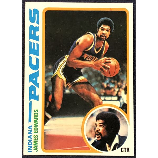 1978-79 TOPPS JAMES EDWARDS ROOKIE CARD