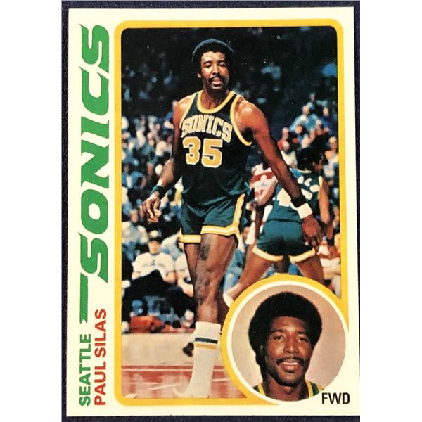 1978-79 TOPPS PAUL SILAS