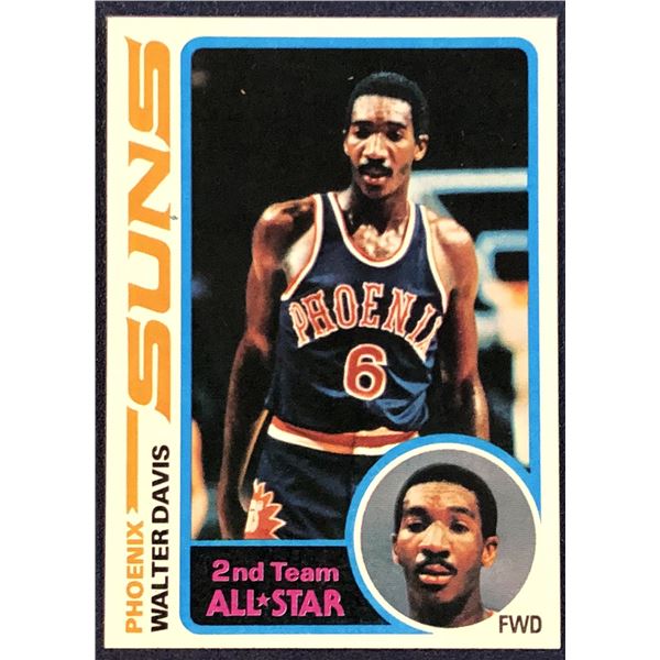 1978-79 TOPPS WALTER DAVIS ROOKIE CARD