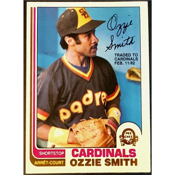 1982 O-PEE-CHEE OZZIE SMITH (HOF)