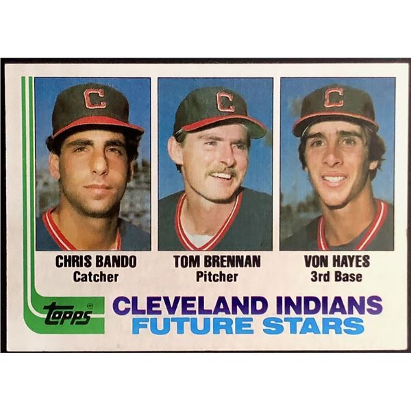 1982 TOPPS VON HAYES ROOKIE CARD