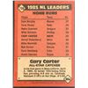Image 2 : 1986 TOPPS GARY CARTER (HOF)