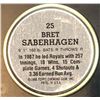 Image 2 : 1987 TOPPS COIN - BRET SABERHAGEN