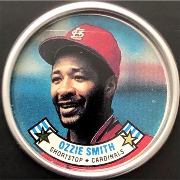 1988 TOPPS BASEBALL COIN - OZZIE SMITH (HOF)