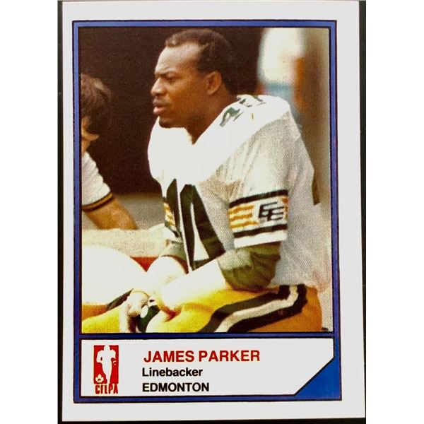 1983 JOGO CFL JAMES PARKER (HOF)