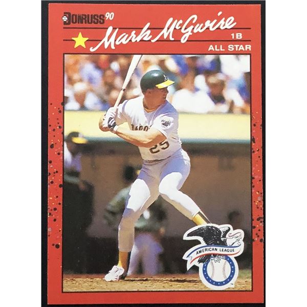 1990 DONRUSS MARK McGWIRE