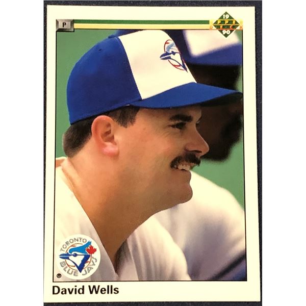 1990 UPPER DECK DAVID WELLS