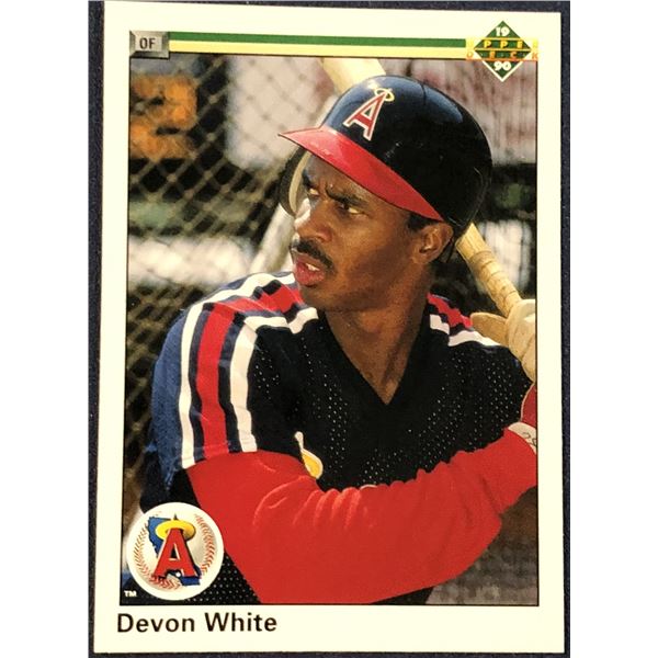 1990 UPPER DECK DEVON WHITE