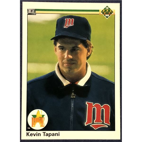 1990 UPPER DECK KEVIN TAPANI ROOKIE CARD
