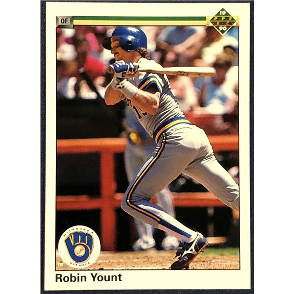 1990 UPPER DECK ROBIN YOUNT (HOF)