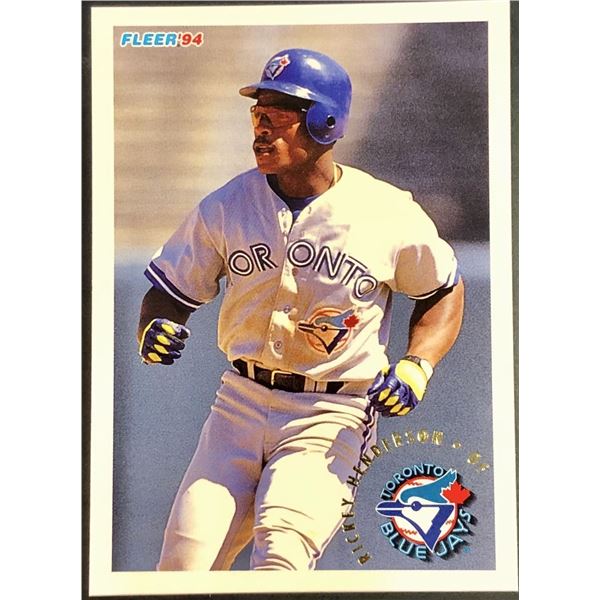 1994 FLEER RICKEY HENDERSON (HOF)