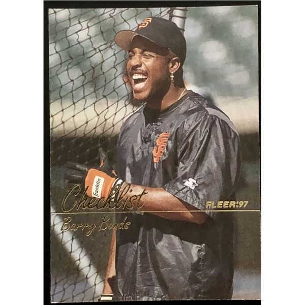 1997 FLEER BARRY BONDS