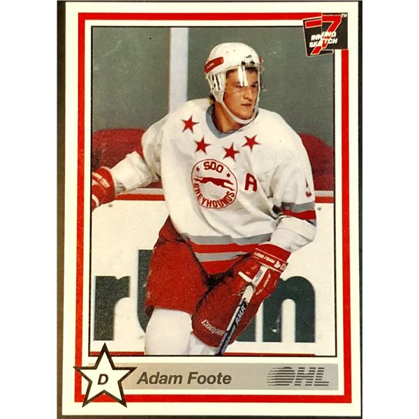 1990-91 ADAM FOOTE JUNIOR CARD