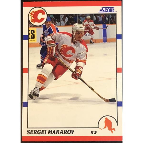 1990-91 SCORE SERGEI MAKAROV (HOF) ROOKIE CARD