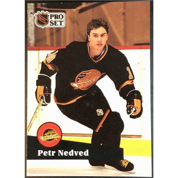 1991-92 PRO SET PETR NEDVED ROOKIE CARD