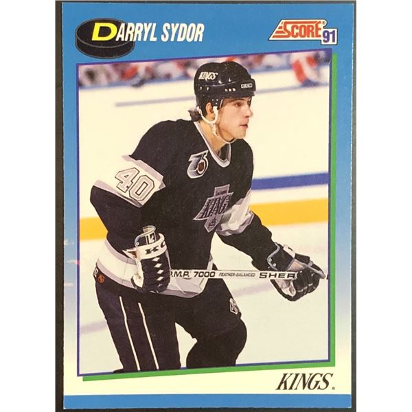 1991-92 SCORE DARRYL SYDOR ROOKIE CARD