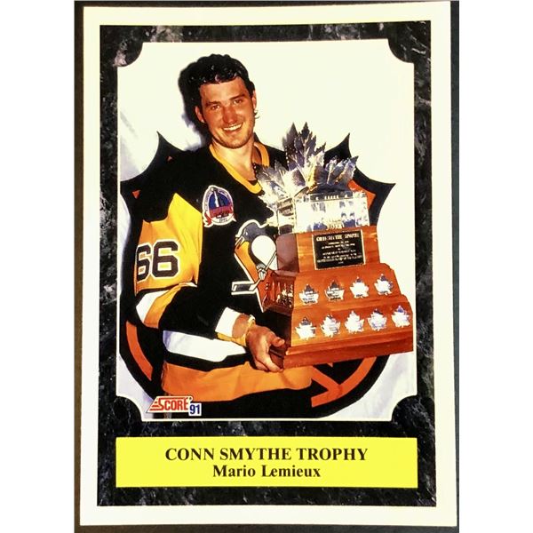 1991-92 SCORE MARIO LEMIEUX (HOF)