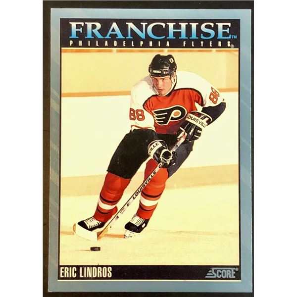 1992-93 SCORE ERIC LINDROS (HOF)