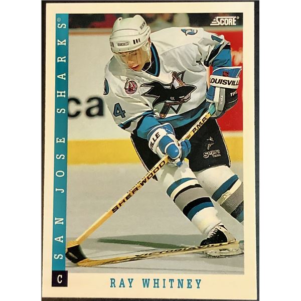 1993-94 SCORE RAY WHITNEY ROOKIE CARD